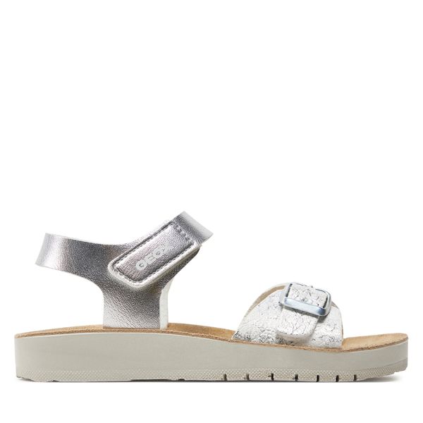 Geox Sandale Geox J Sandal Costarei Gi J15EAB 0BNBL C0434 S Silver/White