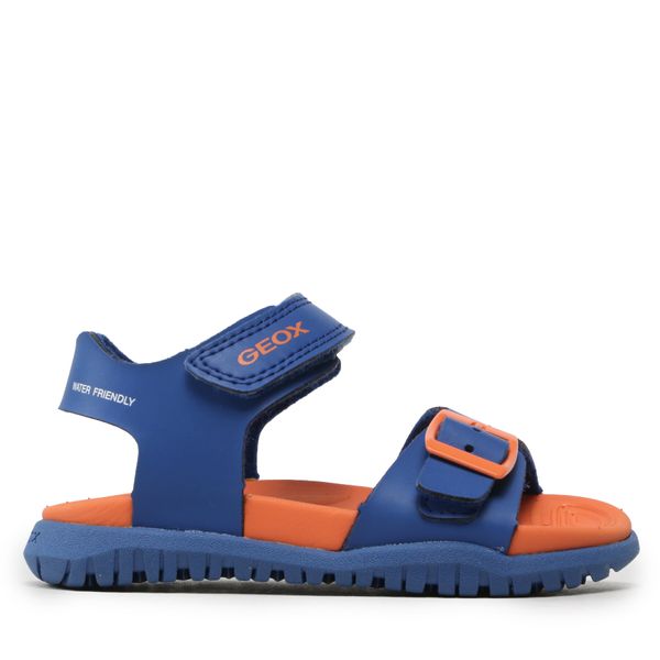 Geox Sandale Geox J Sandal Fusbetto Bo J35HMA000BCC0685 M Royal/Orange