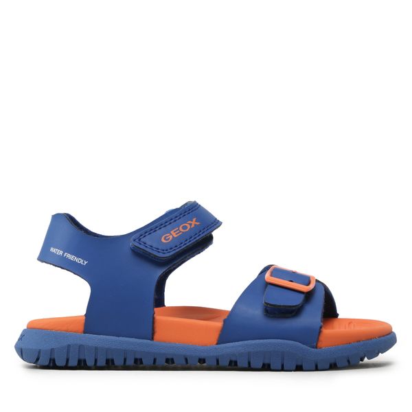 Geox Sandale Geox J Sandal Fusbetto Bo J35HMA000BCC0685 S Tamnoplava