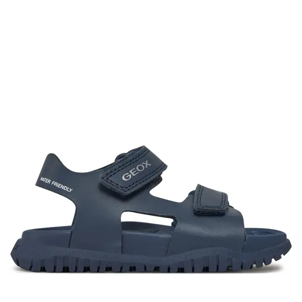 Geox Sandale Geox J Sandal Fusbetto Bo J45HMA 000BC C4002 M Tamnoplava