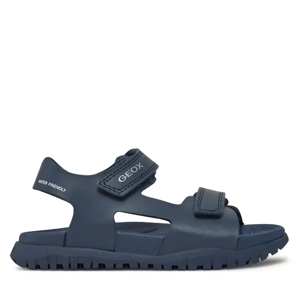 Geox Sandale Geox J Sandal Fusbetto Bo J45HMA 000BC C4002 S Tamnoplava