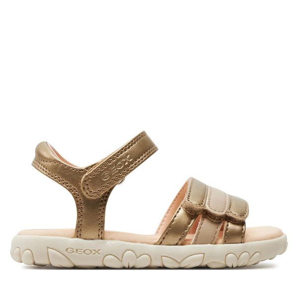 Geox Sandale Geox J Sandal Haiti Girl J458ZD 0NFBC C2010 M Platinum