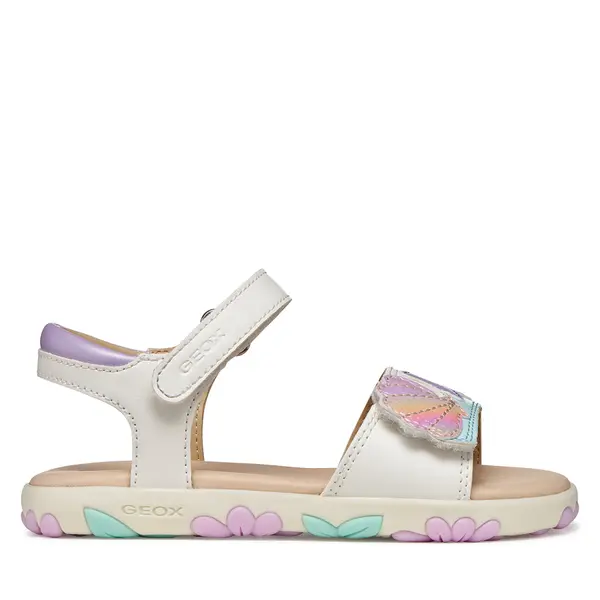 Geox Sandale Geox J Sandal Haiti Girl J658ZB 05402 C0814 M Bijela