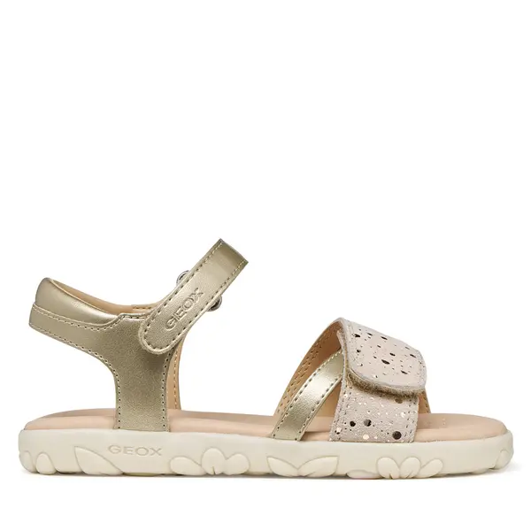Geox Sandale Geox J Sandal Haiti Girl J658ZC 0NF07 C2012 M Zlatna