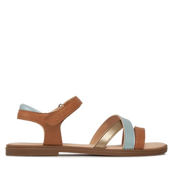 Geox Sandale Geox J Sandal Karly Girl J5235D 054AJ C5BF3 D Biscuit/Sage