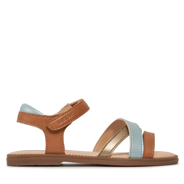 Geox Sandale Geox J Sandal Karly Girl J5235D 054AJ C5BF3 S Biscuit/Sage