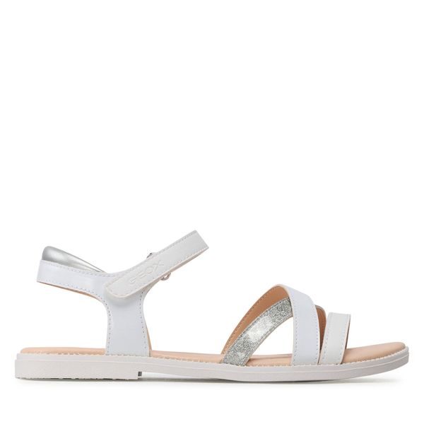 Geox Sandale Geox J Sandal Karly Girl J5235D00254C1000 D White