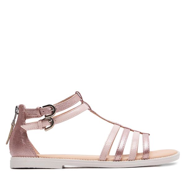 Geox Sandale Geox J Sandal Karly Girl J7235D 0QDHH C8172 D Lt Rose