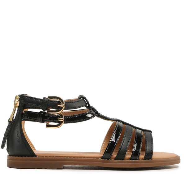 Geox Sandale Geox J Sandal Karly Girl J7235D05402C9999 S Crna