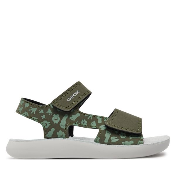 Geox Sandale Geox J Sandal Lightfloppy J45GQE 000CE C3222 S Military/Green