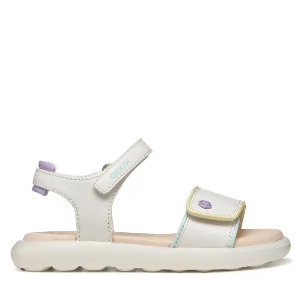 Geox Sandale Geox J Sandal Puffypop Gi J65MSC 05402 C0653 S Bijela