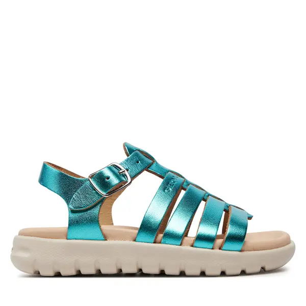 Geox Sandale Geox J Sandal Soleima Gir J35GSB 000CF C3035 M Zelena