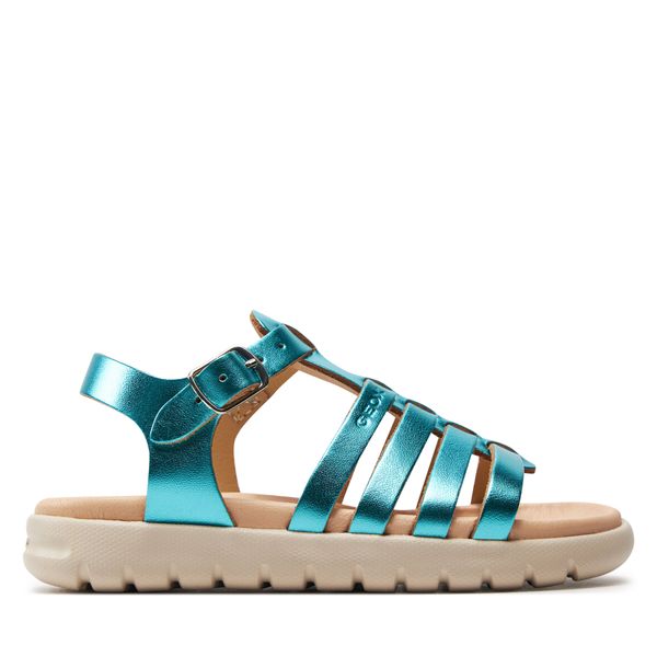 Geox Sandale Geox J Sandal Soleima Gir J35GSB 000CF C3035 S Emerald