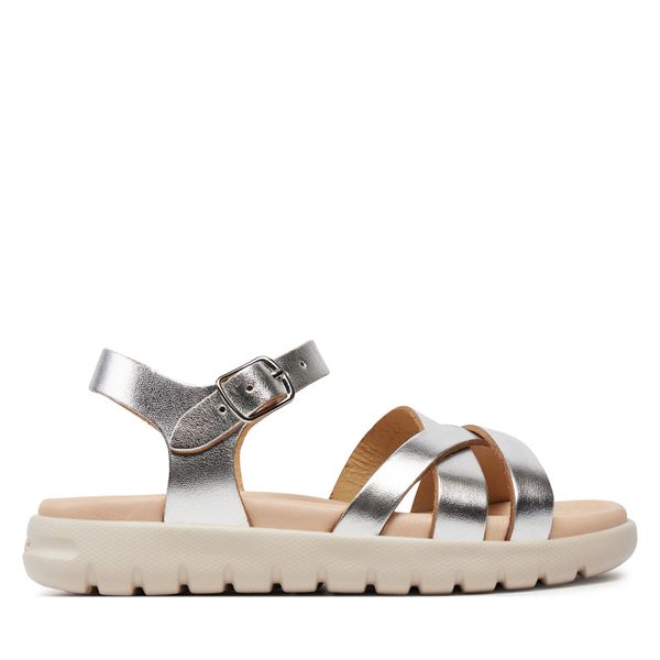 Geox Sandale Geox J Sandal Soleima Gir J45GSA 000CF C1007 S Srebrna