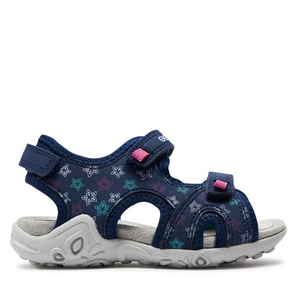 Geox Sandale Geox J Sandal Whinberry G J45GRA 0CE15 C4268 M Navy/Fuchsia