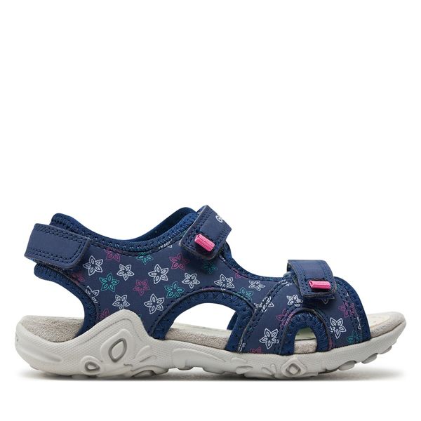 Geox Sandale Geox J Sandal Whinberry G J45GRA 0CE15 C4268 S Tamnoplava