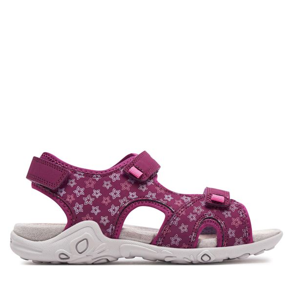 Geox Sandale Geox J Sandal Whinberry G J45GRA 0CE15 CP88R D Dk Raspberry/Lilac
