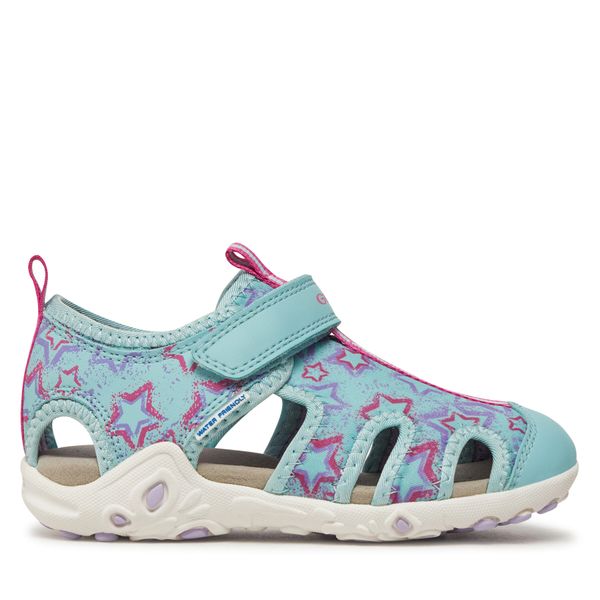 Geox Sandale Geox J Sandal Whinberry G J45GRC 0EE04 C4A8R S Aqua/Lilac