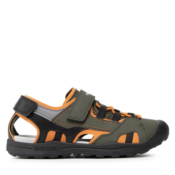 Geox Sandale Geox J Vaniett B. C J155XC 015CE C0623 D Military/Orange