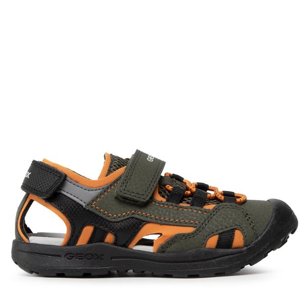 Geox Sandale Geox J Vaniett B. C J155XC 015CE C0623 S Military/Orange