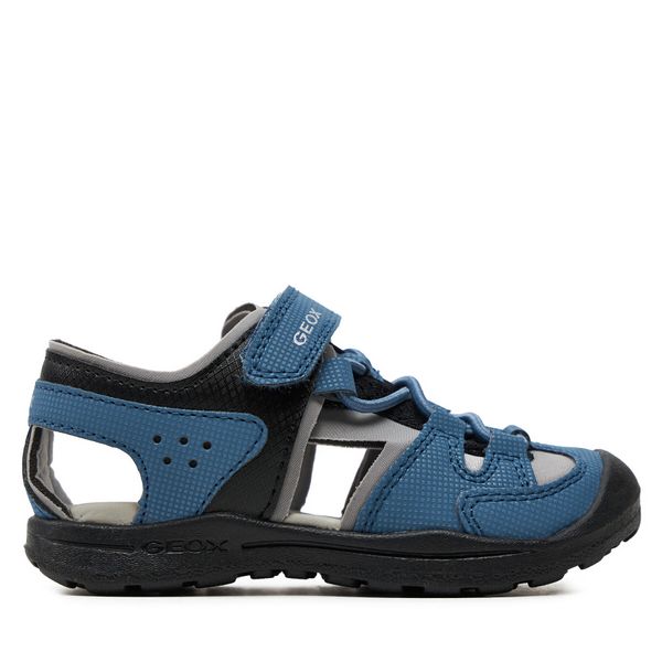 Geox Sandale Geox J Vaniett Boy J455XA 015CE C0164 M Lt Blue/Black