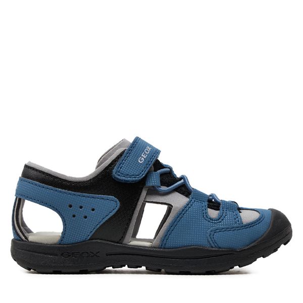 Geox Sandale Geox J Vaniett Boy J455XA 015CE C0164 S Lt Blue/Black