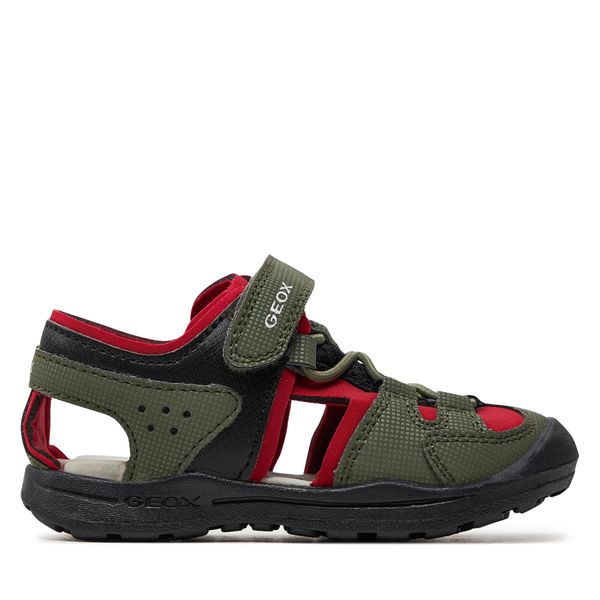 Geox Sandale Geox J Vaniett Boy J455XA 015CE C3267 M Military/Red