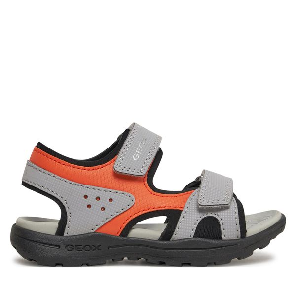 Geox Sandale Geox J Vaniett Boy J455XC 015CE C0036 M Grey/Orange