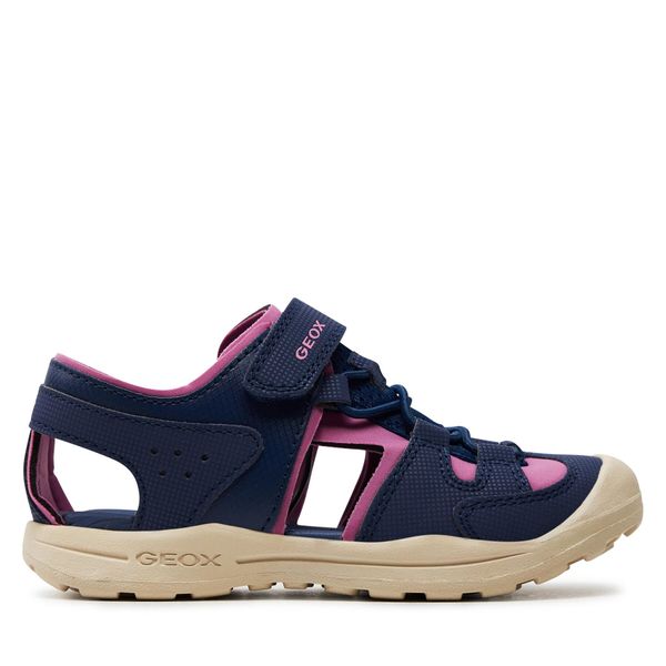 Geox Sandale Geox J Vaniett Girl J456AB 015CE C4268 S Tamnoplava