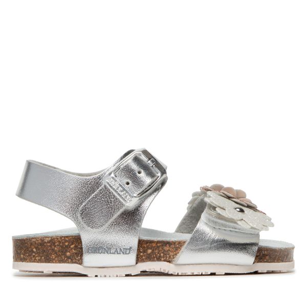 Grünland Sandale Grünland Afre SB1808-40 Argento/Multi