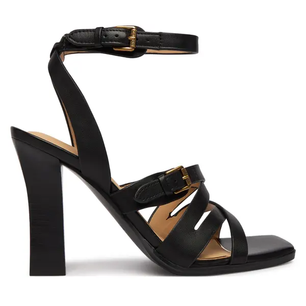 Guess Sandale Guess FLJRAD LEA03 Crna