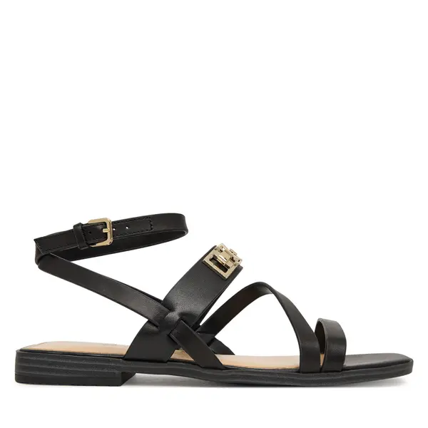 Guess Sandale Guess FLJRUL LEA03 Crna