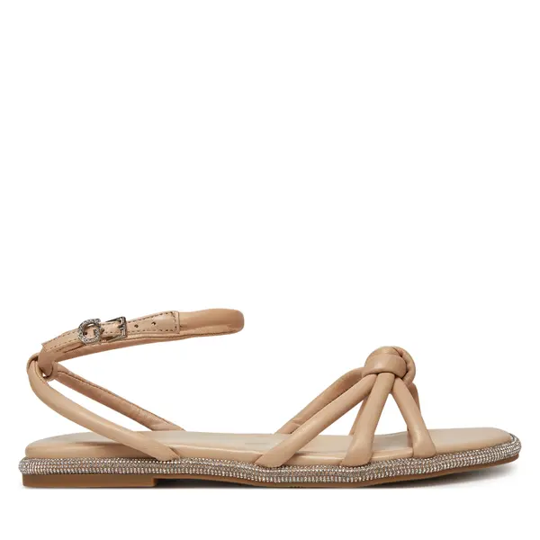 Guess Sandale Guess FLJSLO LEA03 Bež