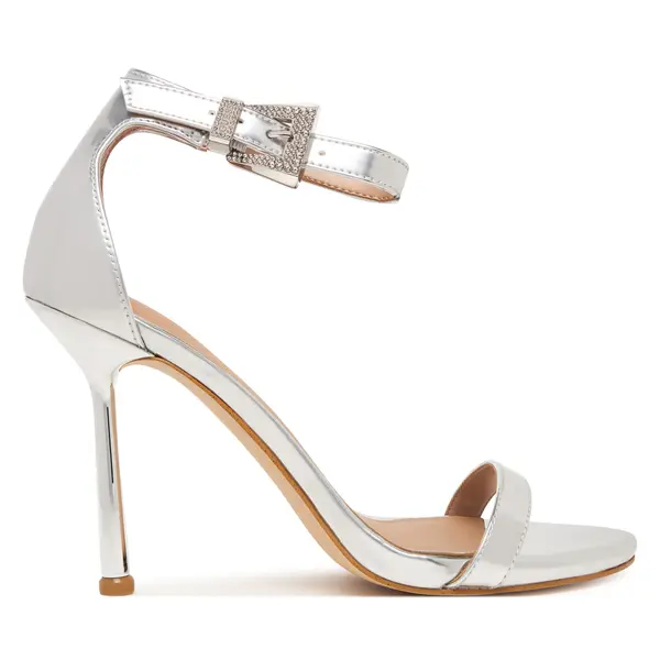 Guess Sandale Guess FLPINS LEL03 Srebrna