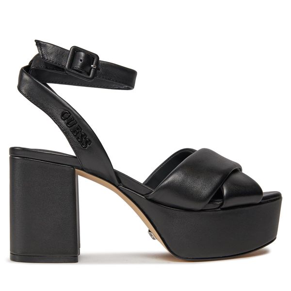 Guess Sandale Guess Shanny FLJSNN LEA03 BLACK