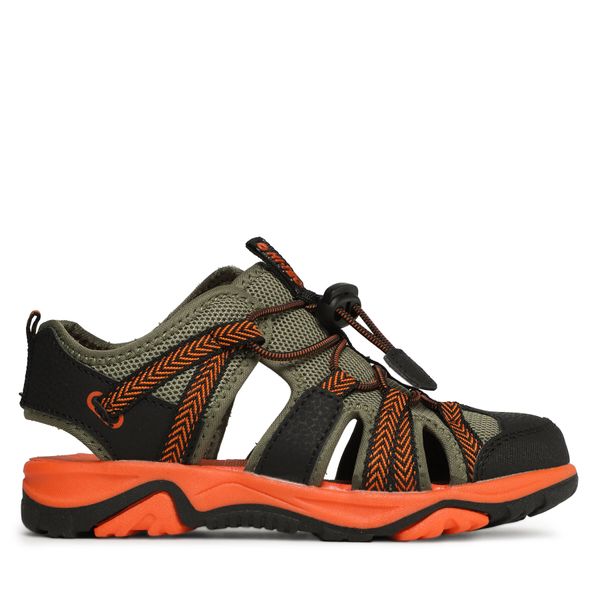 Hi-Tec Sandale Hi-Tec Sanev Jr AVSSS23-HT-CN-01 Black/Khaki/Orange