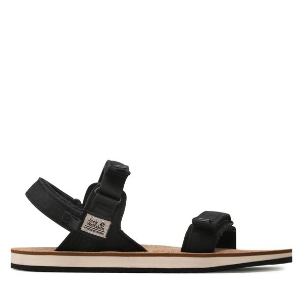 Jack Wolfskin Sandale Jack Wolfskin Ecostride 2 Sandal M 4051781 Crna
