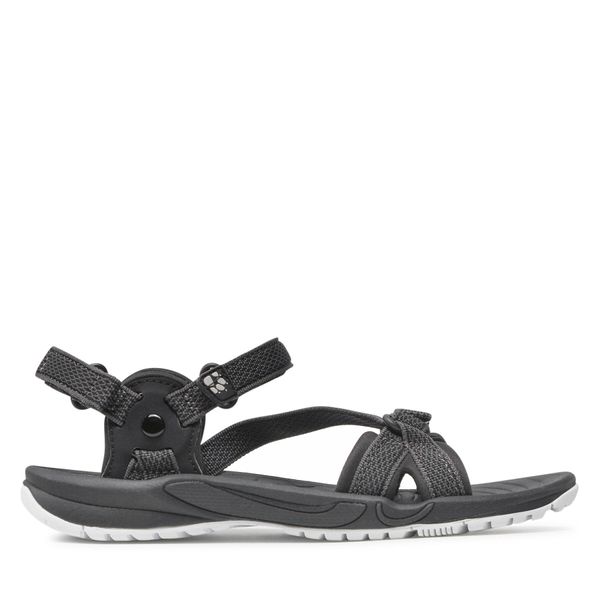 Jack Wolfskin Sandale Jack Wolfskin Lakewood Ride Sandal W 4019041 Black/Grey