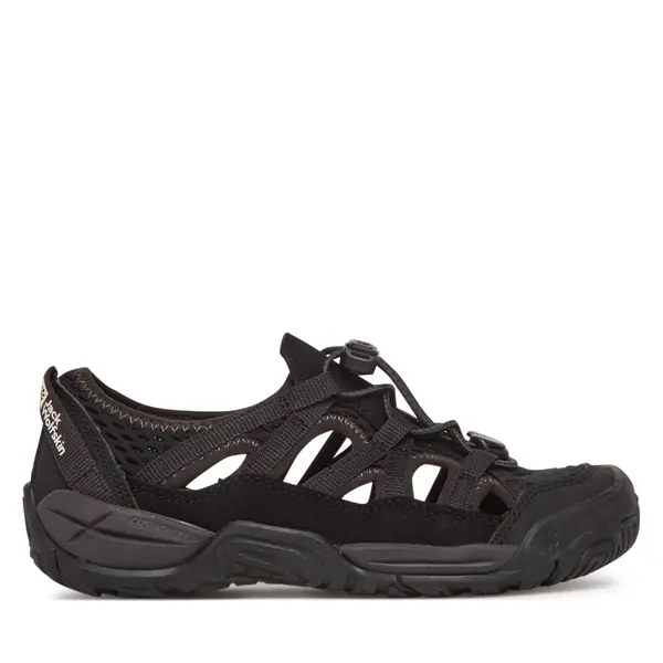 Jack Wolfskin Sandale Jack Wolfskin Levente Sandal A64080 M Crna