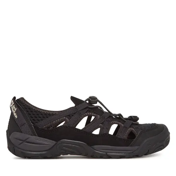 Jack Wolfskin Sandale Jack Wolfskin Levente Sandal A64080 S Crna