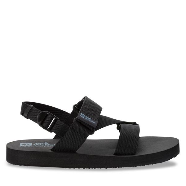 Jack Wolfskin Sandale Jack Wolfskin Urban Entdeckung Belt Sandal 4056711 Crna