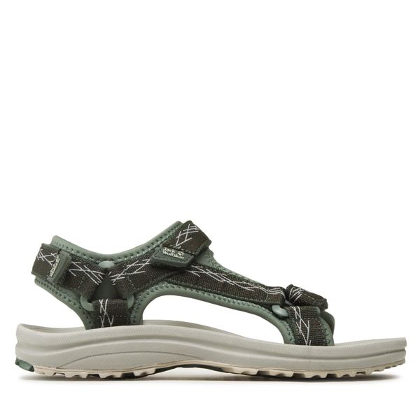 Jack Wolfskin Sandale Jack Wolfskin Wave Breaker W 4050291 Hedge Green