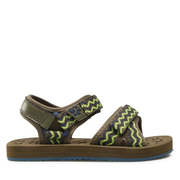 Jack Wolfskin Sandale Jack Wolfskin Zulu Vc K 4052971 Green/Lime