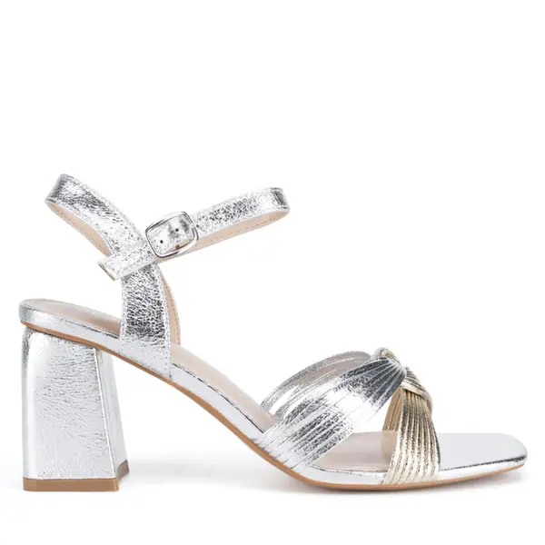 Jenny Sandale JENNY SX108-01 Srebrna