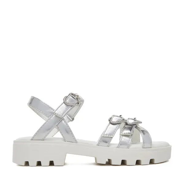 Juicy Couture Sandale Juicy Couture CS6278-06 Srebrna