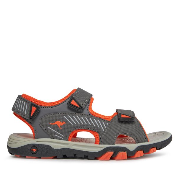 KangaRoos Sandale KangaRoos 10049 000 2124 Steel Grey/Flame
