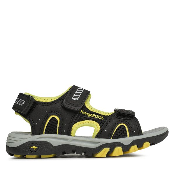 KangaRoos Sandale KangaRoos K-Celtic Kento 10048 000 5094 M Jet Black/Lemon Chrome
