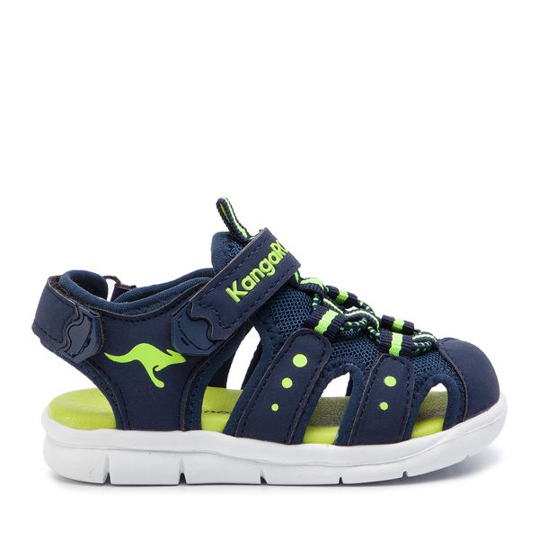 KangaRoos Sandale KangaRoos K-Mini 02035 000 4054 Dk Navy/Lime