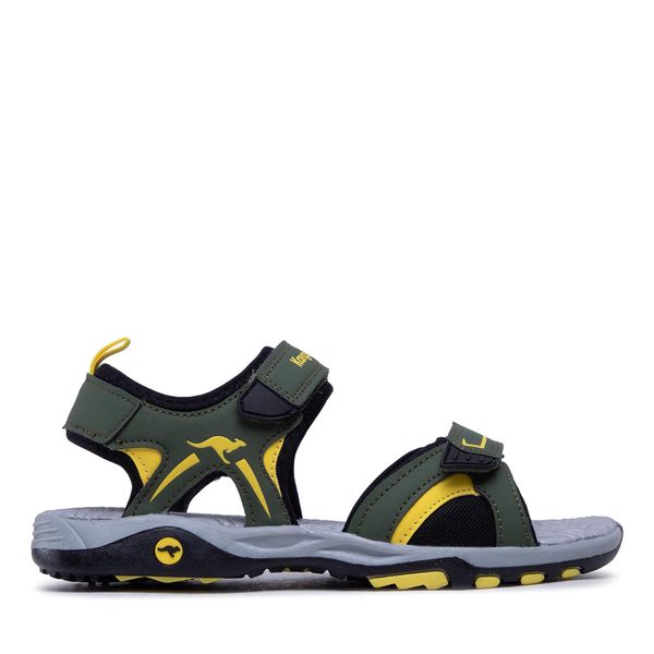 KangaRoos Sandale KangaRoos K-Mont 18729 000 8504 Olive/Sun Yellow 1