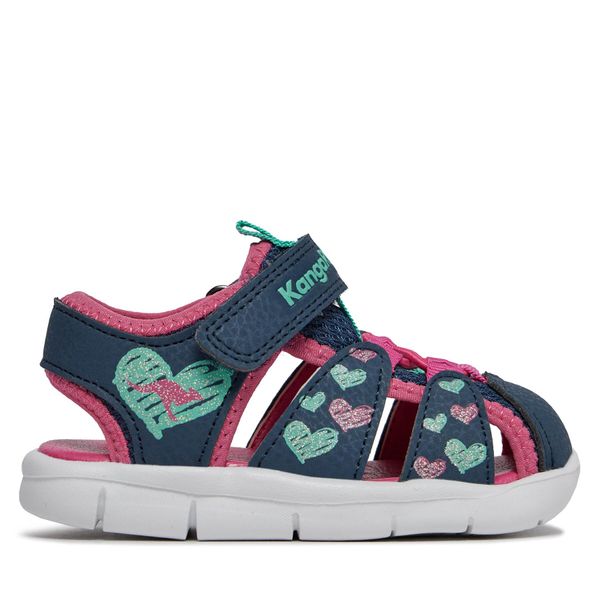 KangaRoos Sandale KangaRoos K-Tiffy 02105 000 4204 Dk Navy/Daisy Pink